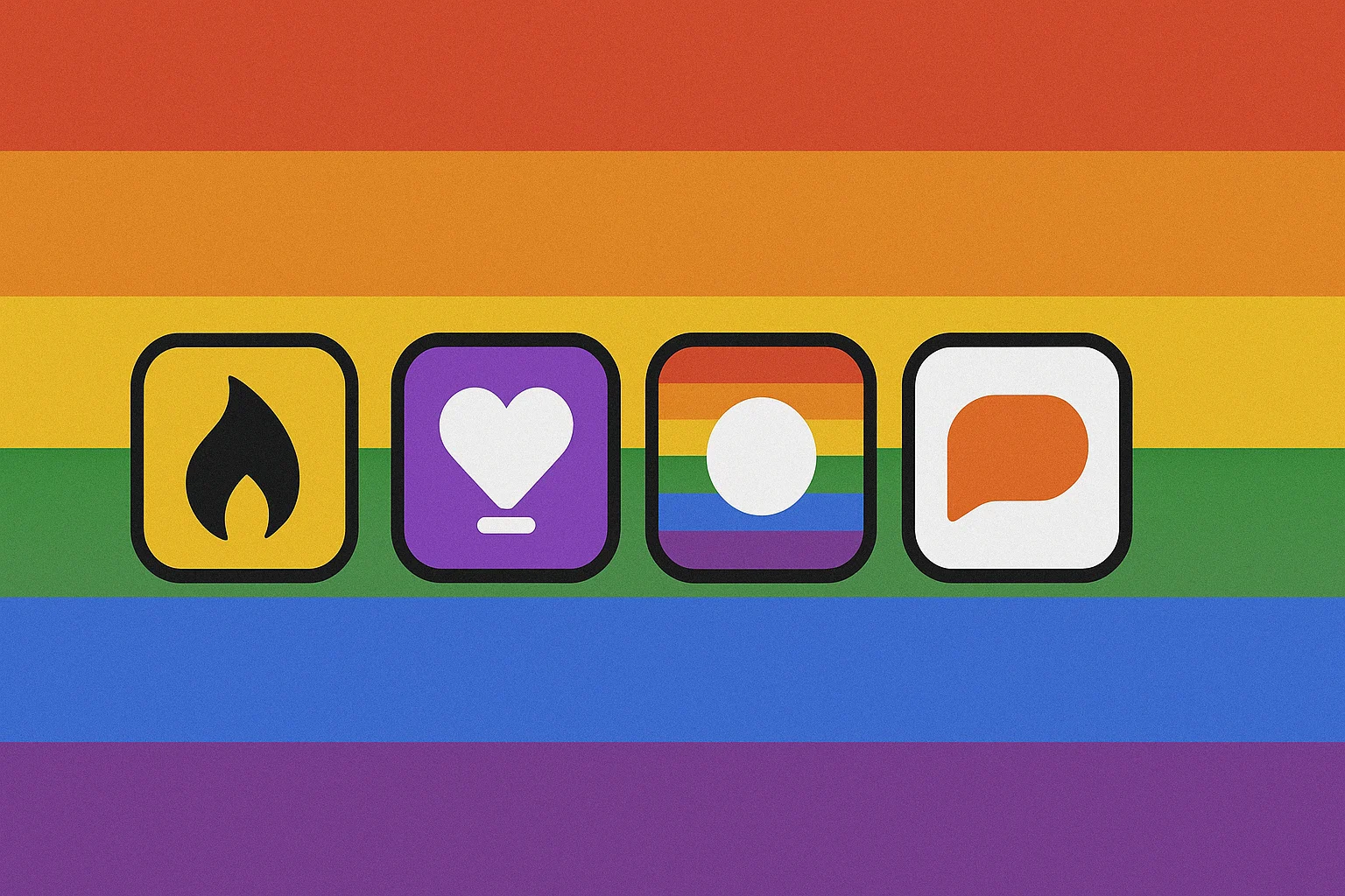 4 geriausios LGBTQIA+ pažinčių programėlės