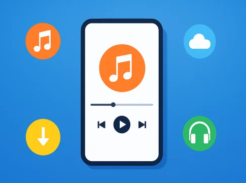 escutar música offline
