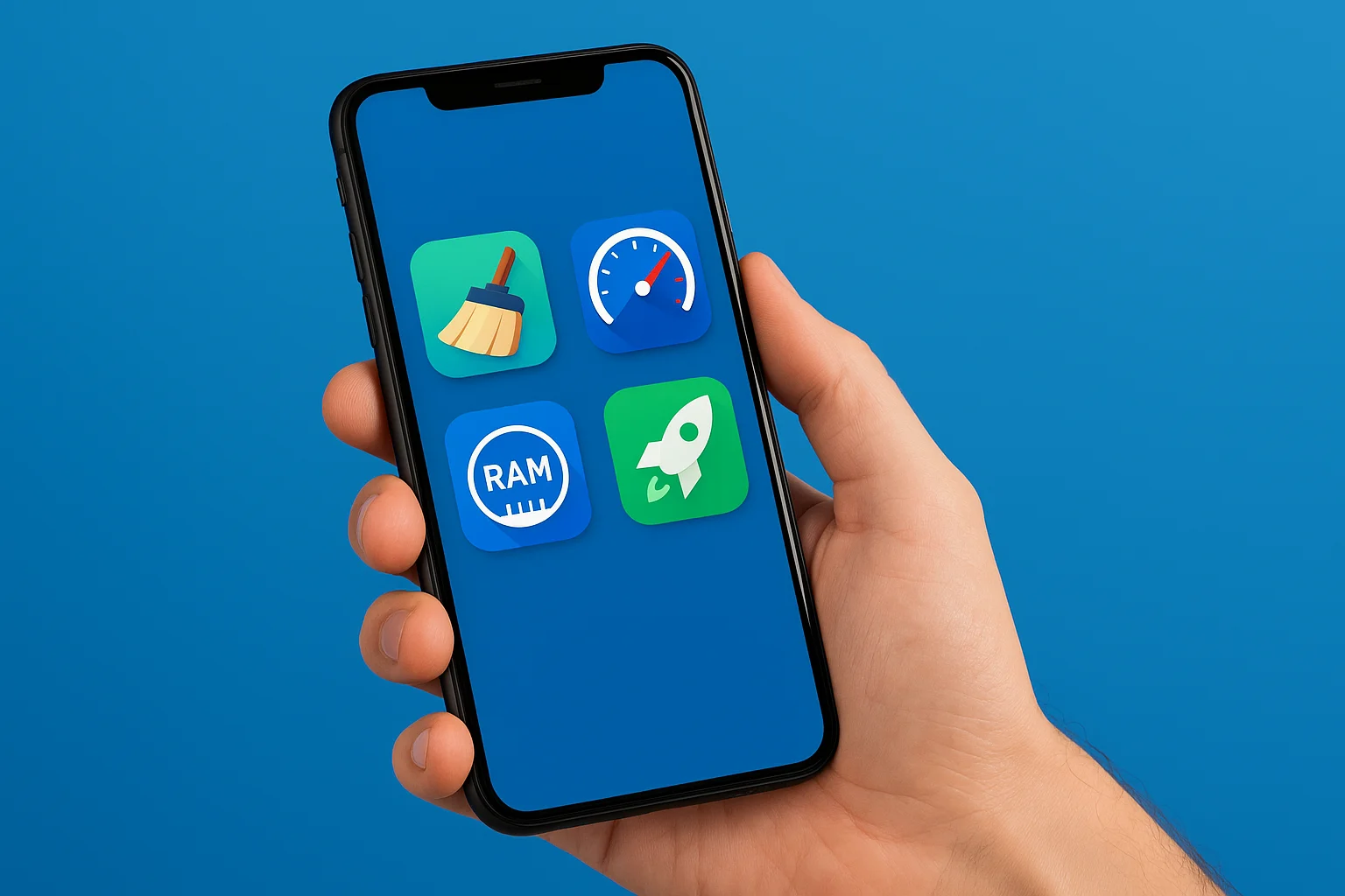 Entdecken Sie die App, die Ihr Handy in 3 Sekunden schneller macht