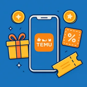 App para Ganhar Brindes e Cupons na Temu