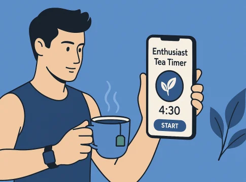 Aplicativo Enthusiast Tea Timer